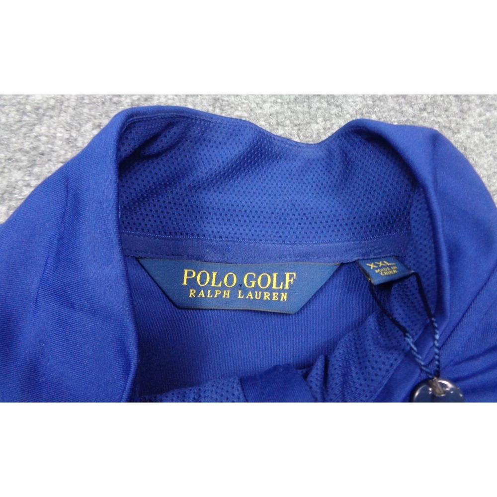 Polo Ralph Lauren Performance Quarter-Zip Mens Size 2XL Blue Pullover NWT Golf - Picture 7 of 12